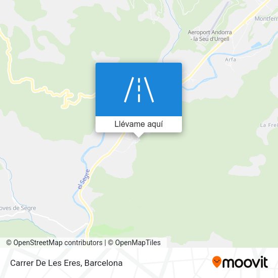 Mapa Carrer De Les Eres