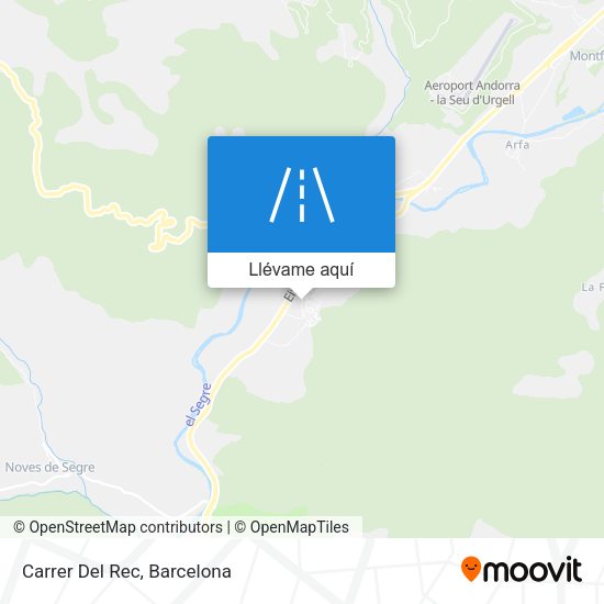 Mapa Carrer Del Rec