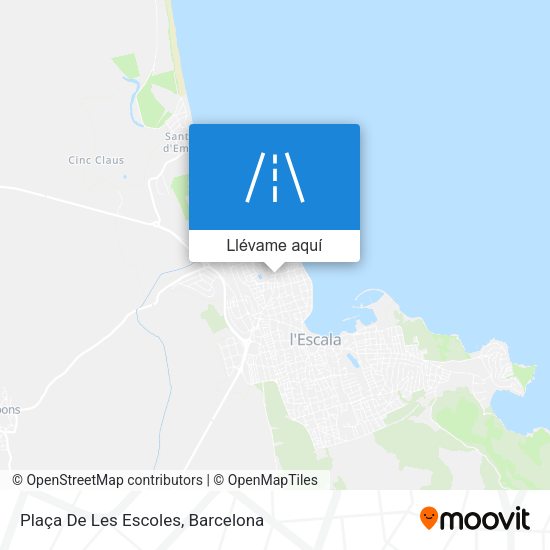 Mapa Plaça De Les Escoles