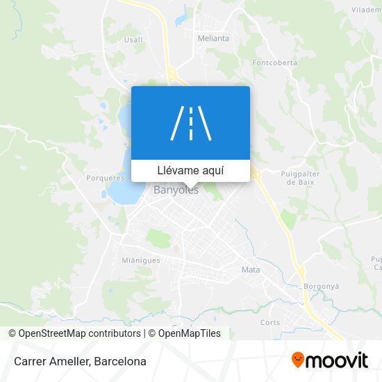 Mapa Carrer Ameller
