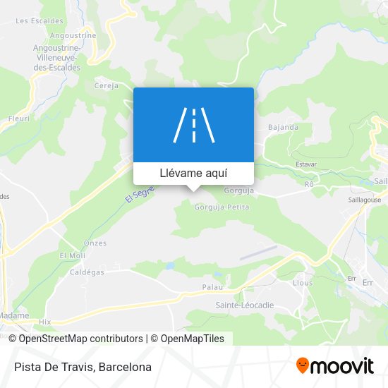 Mapa Pista De Travis