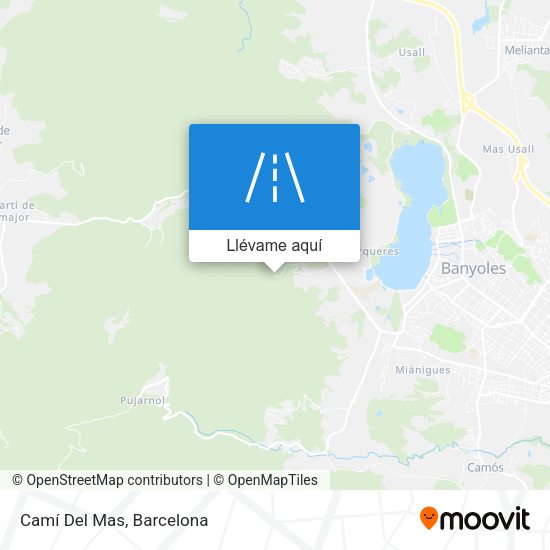 Mapa Camí Del Mas