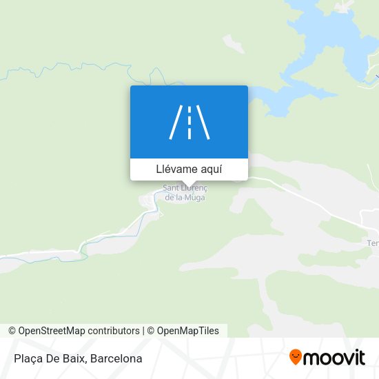 Mapa Plaça De Baix
