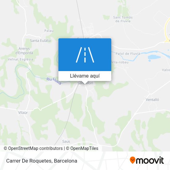 Mapa Carrer De Roquetes
