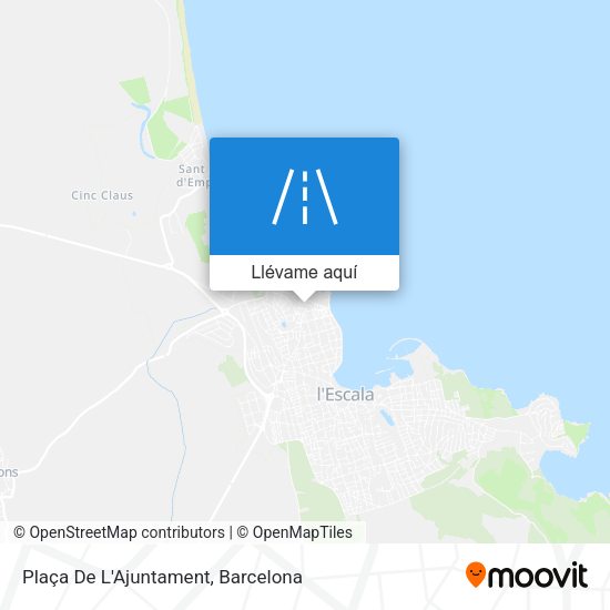 Mapa Plaça De L'Ajuntament