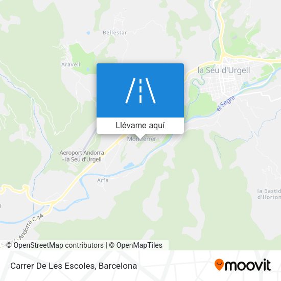 Mapa Carrer De Les Escoles