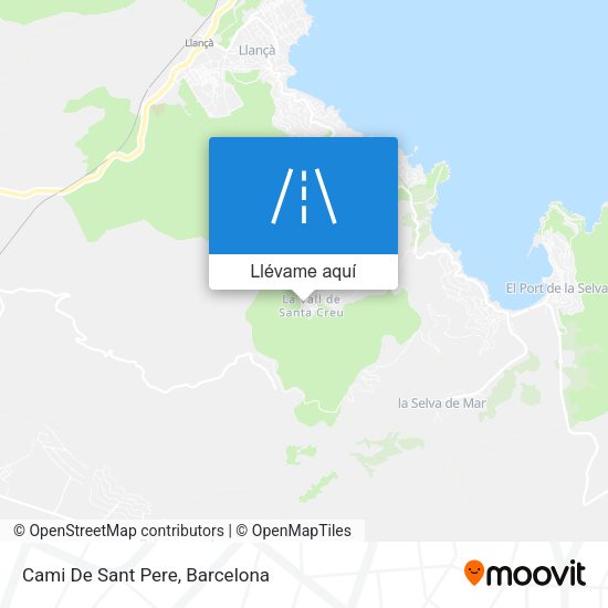 Mapa Cami De Sant Pere