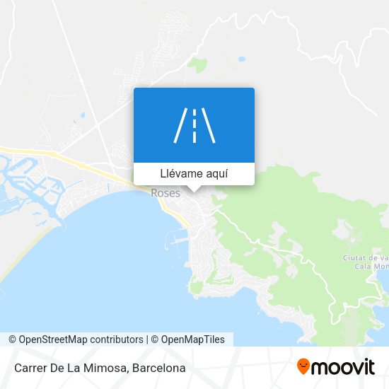 Mapa Carrer De La Mimosa