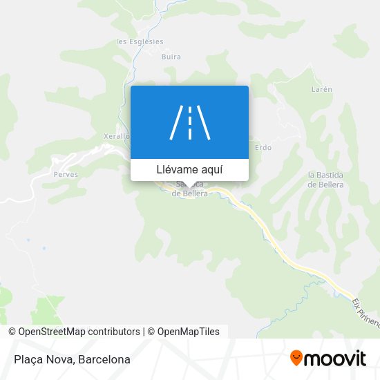 Mapa Plaça Nova