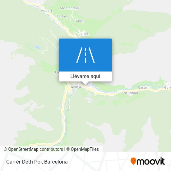 Mapa Carrèr Deth Poi