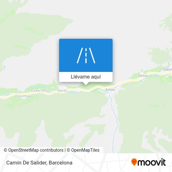 Mapa Camin De Salider