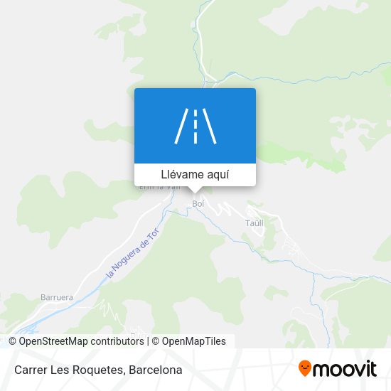 Mapa Carrer Les Roquetes