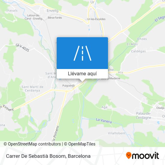 Mapa Carrer De Sebastià Bosom