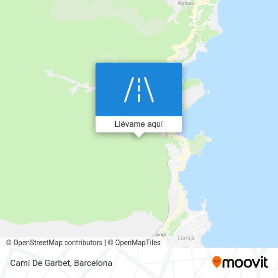 Mapa Camí De Garbet