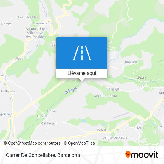 Mapa Carrer De Concellabre