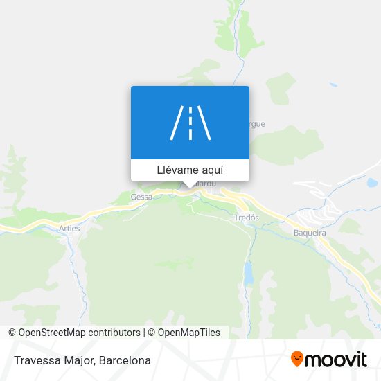 Mapa Travessa Major