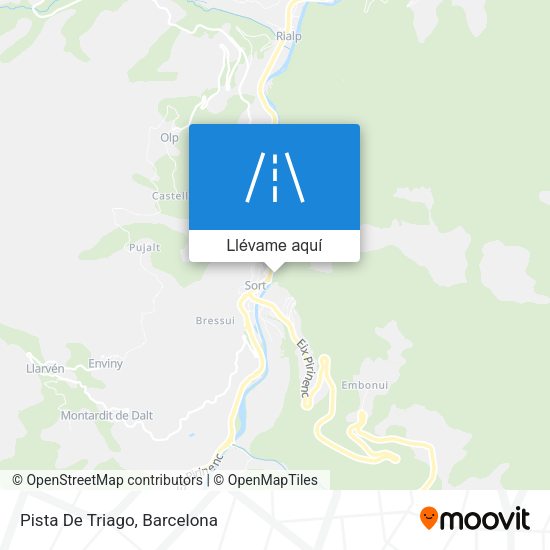 Mapa Pista De Triago