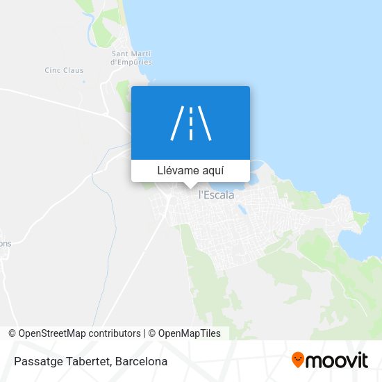 Mapa Passatge Tabertet