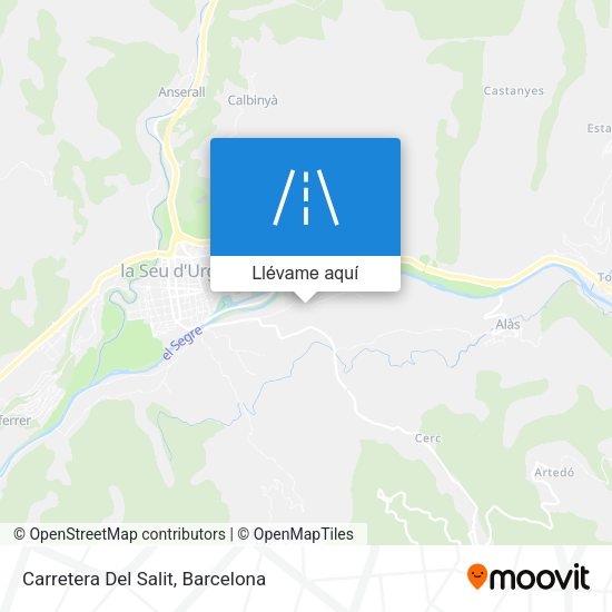 Mapa Carretera Del Salit