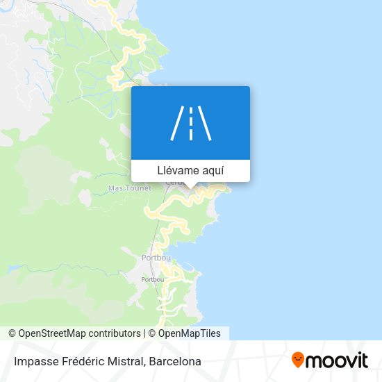 Mapa Impasse Frédéric Mistral