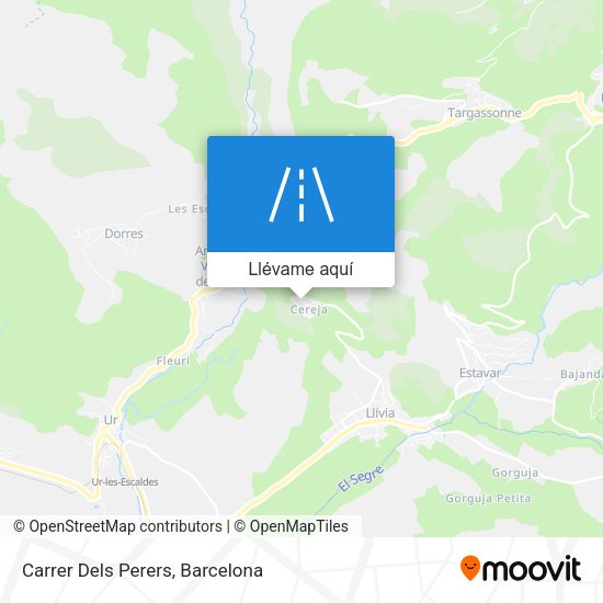 Mapa Carrer Dels Perers