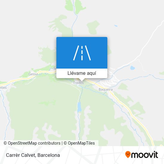 Mapa Carrèr Calvet