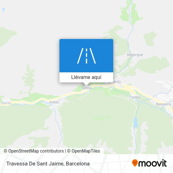 Mapa Travessa De Sant Jaime