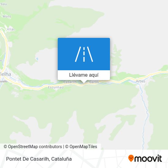Mapa Pontet De Casarilh