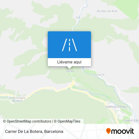 Mapa Carrer De La Botera