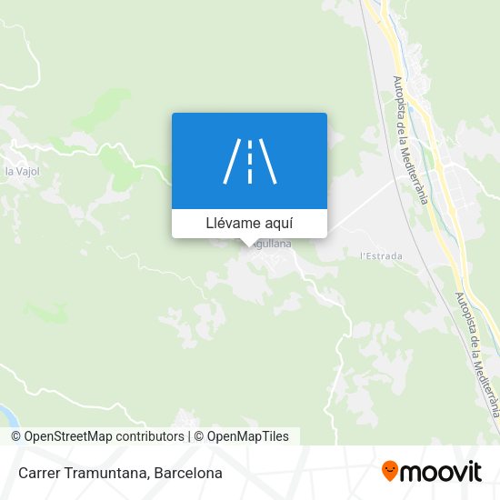 Mapa Carrer Tramuntana