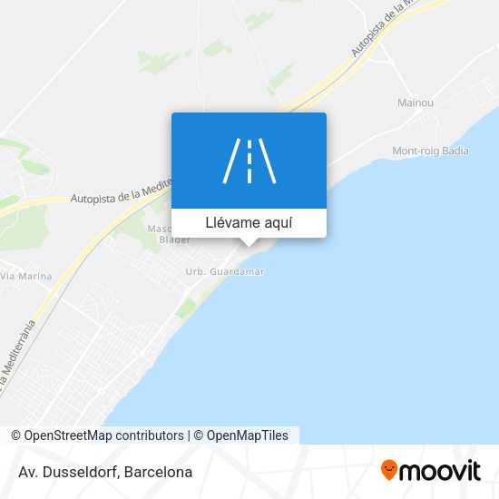 Mapa Av. Dusseldorf