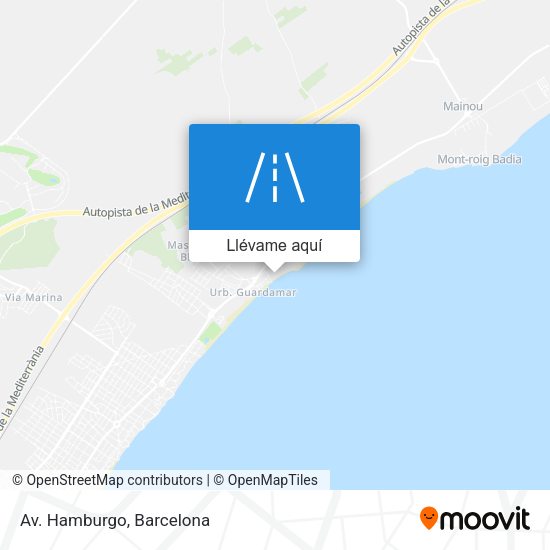 Mapa Av. Hamburgo