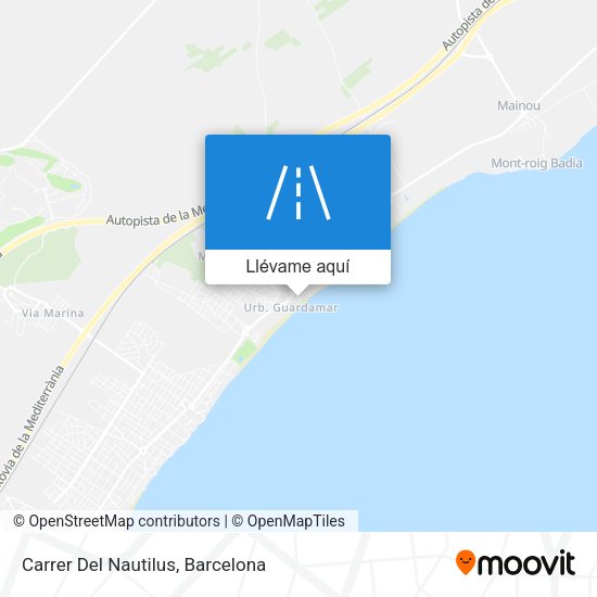 Mapa Carrer Del Nautilus