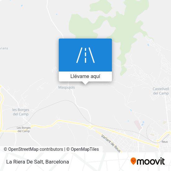 Mapa La Riera De Salt