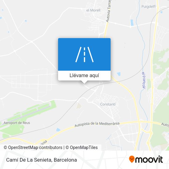 Mapa Camí De La Senieta