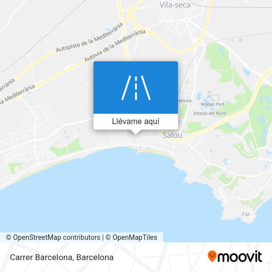 Mapa Carrer Barcelona