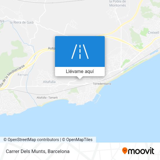 Mapa Carrer Dels Munts