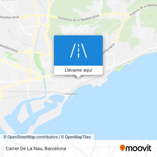 Mapa Carrer De La Nau