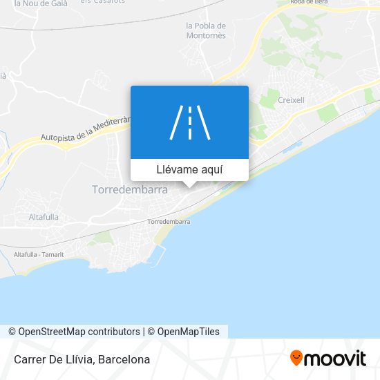 Mapa Carrer De Llívia