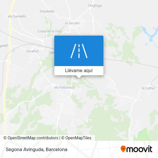 Mapa Segona Avinguda