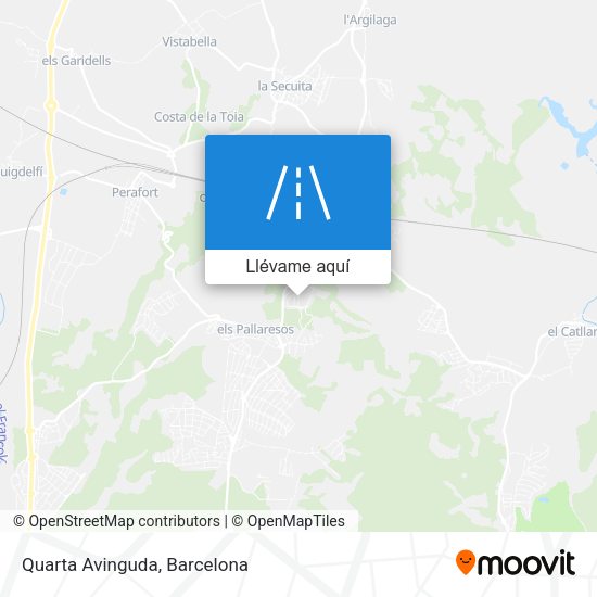 Mapa Quarta Avinguda