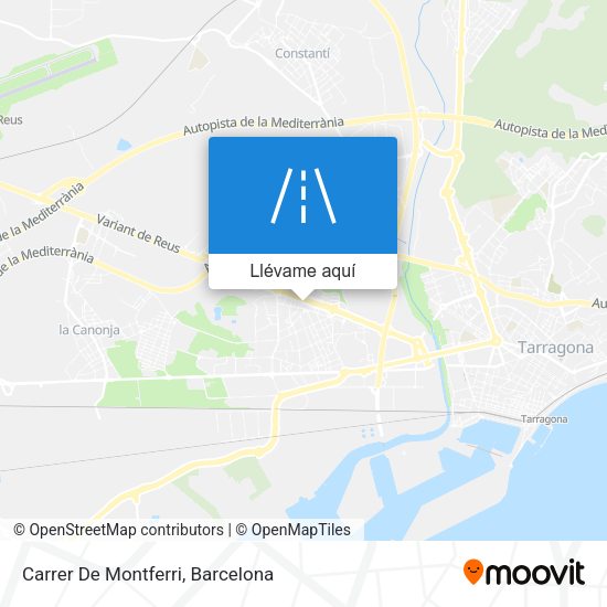 Mapa Carrer De Montferri
