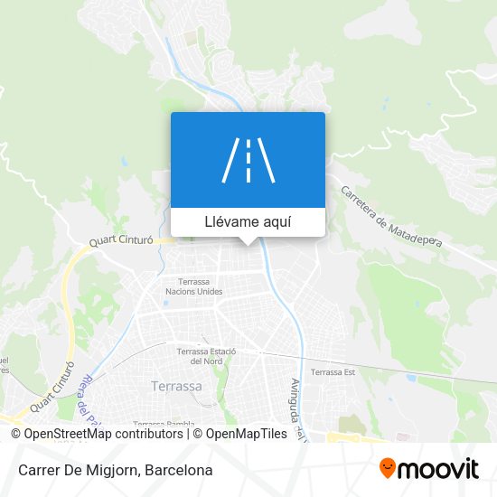 Mapa Carrer De Migjorn