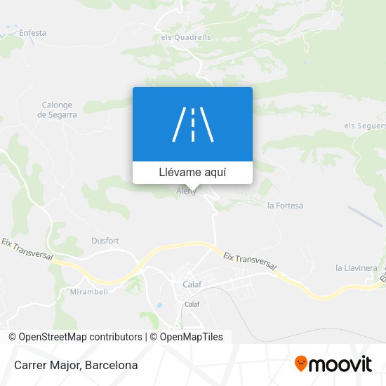 Mapa Carrer Major