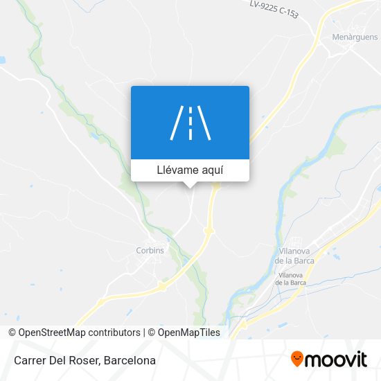 Mapa Carrer Del Roser