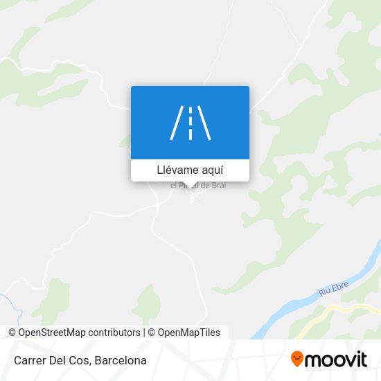 Mapa Carrer Del Cos