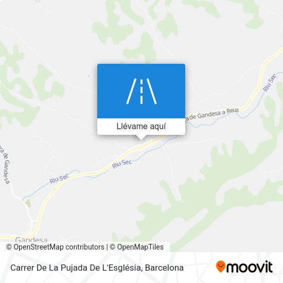 Mapa Carrer De La Pujada De L'Església