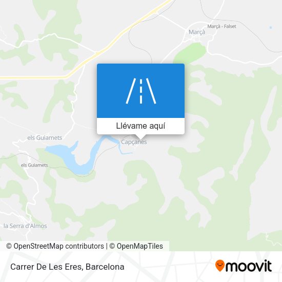 Mapa Carrer De Les Eres