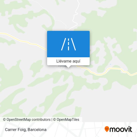 Mapa Carrer Foig