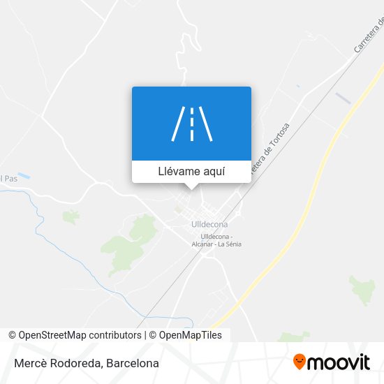Mapa Mercè Rodoreda